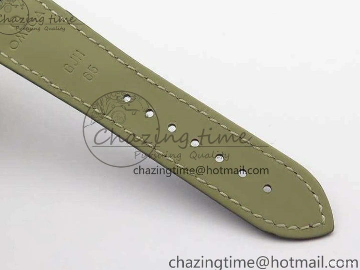 0325 De Ville Chronograph SS OMF 1:1 Best Edition White Dial On Brown Leather strap A Versatile 8111